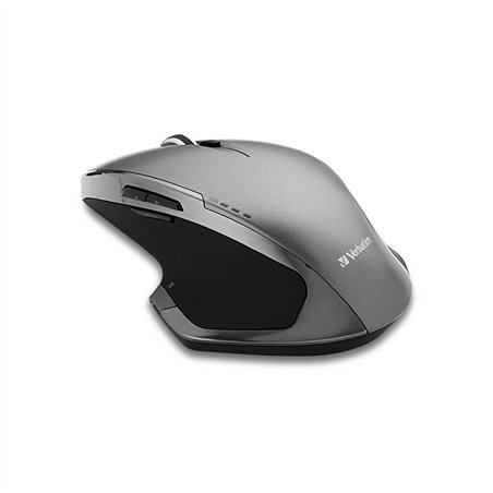 Verbatim Wireless Desktop Mouse Deluxe 8 pulsanti LED blu  49041