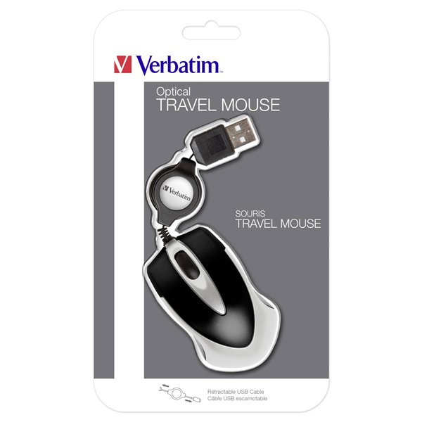 Verbatim Go Mini Optical Travel Mouse nero                 49020