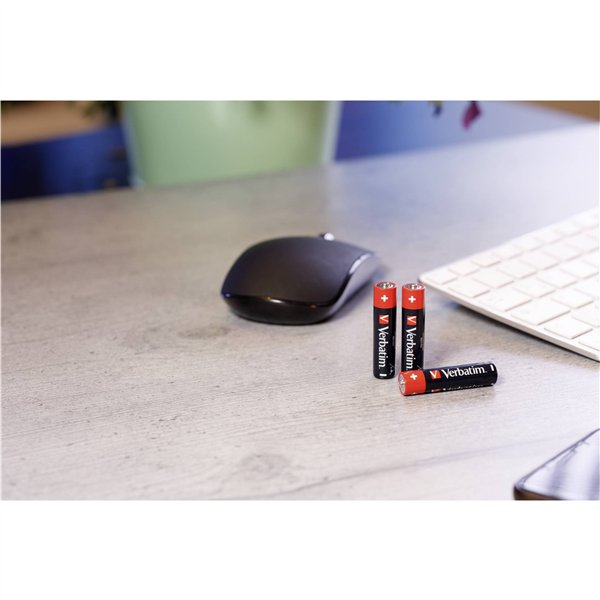 1x24 Verbatim batterie alcaline Micro AAA LR 03 PVC Box    49504