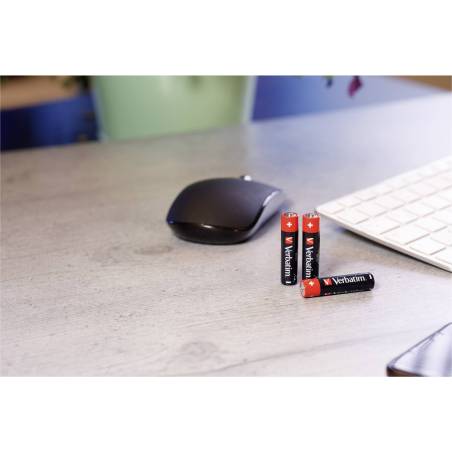 1x24 Verbatim batterie alcaline Micro AAA LR 03 PVC Box    49504