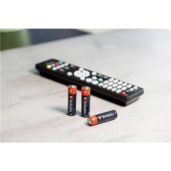 1x24 Verbatim batterie alcaline Mignon AA LR6              49505