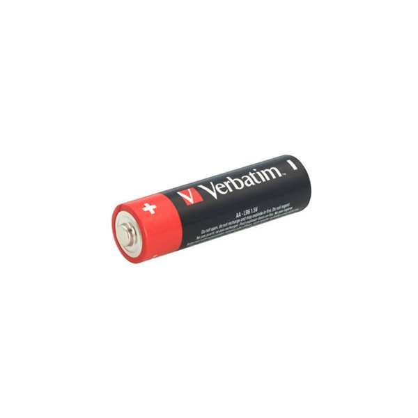 1x4 Verbatim Alkaline Batterie Mignon AA LR6