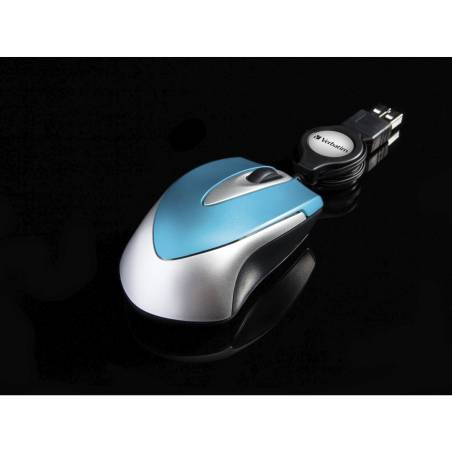 Verbatim Go Mini mouse ottico da viaggio Caribbean          49022