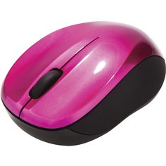 Verbatim Go Nano Wireless Mouse rosa intenso         49043