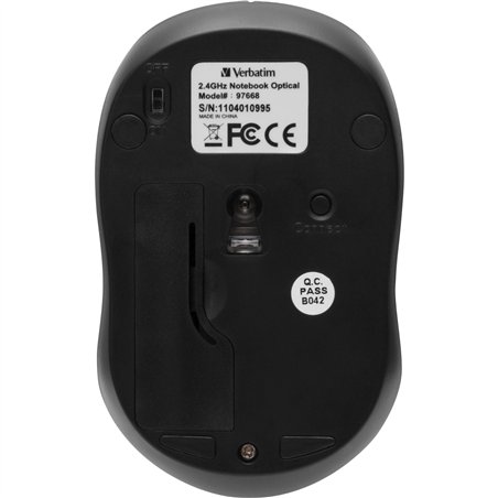 Verbatim Go Nano Wireless Mouse arancio vulcanico    49045