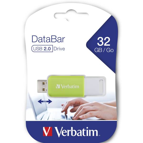 Verbatim DataBar USB 2.0    32GB verde                     49454