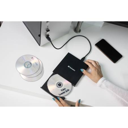 Verbatim Mobile DVD ReWriter USB 2.0 (Light Version)    53504