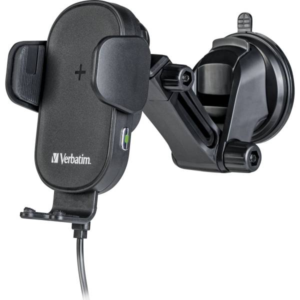 Verbatim Fast Qi Fast Wireless Car caricabatt. USB-C 15W FWC-01