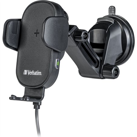 Verbatim Fast Qi Fast Wireless Car caricabatt. USB-C 15W FWC-01