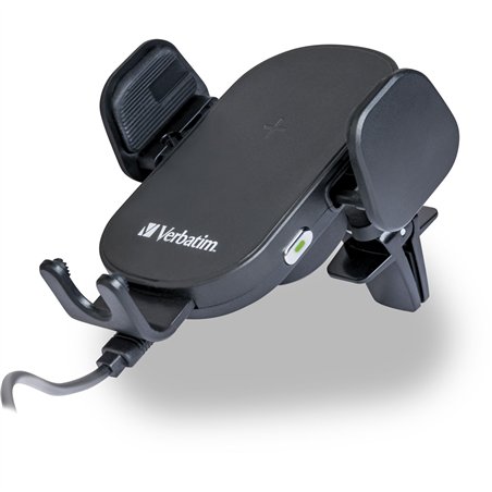 Verbatim Fast Qi Fast Wireless Car caricabatt. USB-C 15W FWC-01