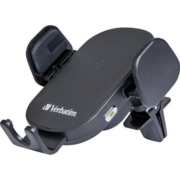 Verbatim Fast Qi Fast Wireless Car caricabatt. USB-C 15W FWC-01