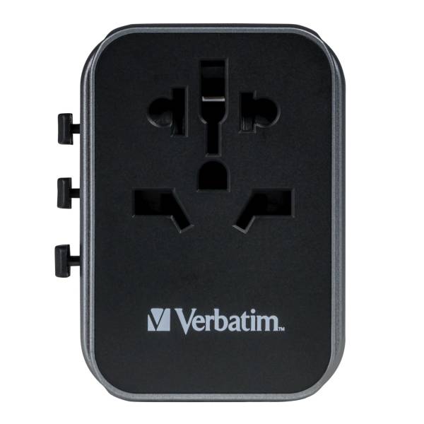 Verbatim adatt.viagg.univ.UTA-03 USB-C 30W 2xUSB-C 2xUSB-A  49545