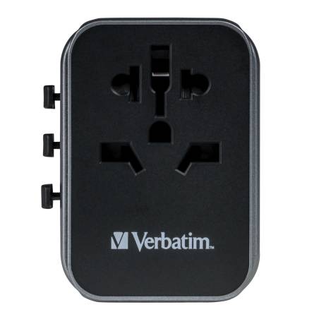 Verbatim adatt.viagg.univ.UTA-03 USB-C 30W 2xUSB-C 2xUSB-A  49545