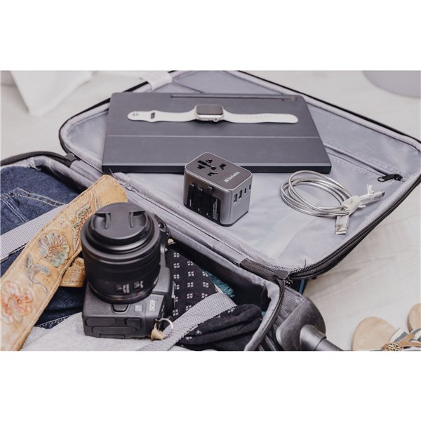 Verbatim adatt.viagg.univ.UTA-03 USB-C 30W 2xUSB-C 2xUSB-A  49545