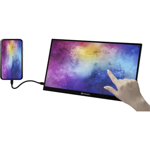 Verbatim PMT-14 touchscreen monitor portatile