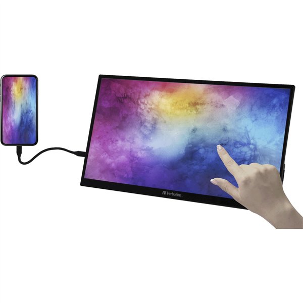 Verbatim PMT-15 touchscreen monitor portatile