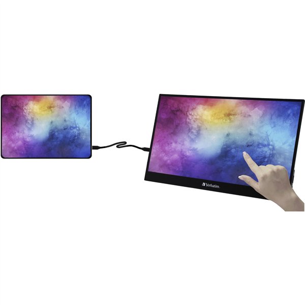 Verbatim PMT-17 touchscreen monitor portatile