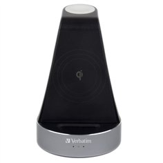 Verbatim WCS-02 alluminio 2-in-1 Qi Wireless+Apple Watch Charger 2