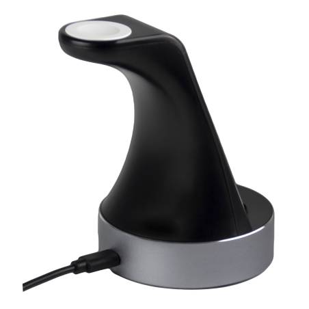 Verbatim WCS-02 alluminio 2-in-1 Qi Wireless+Apple Watch Charger