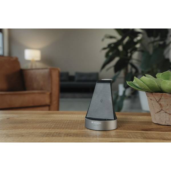 Verbatim WCS-02 alluminio 2-in-1 Qi Wireless+Apple Watch Charger