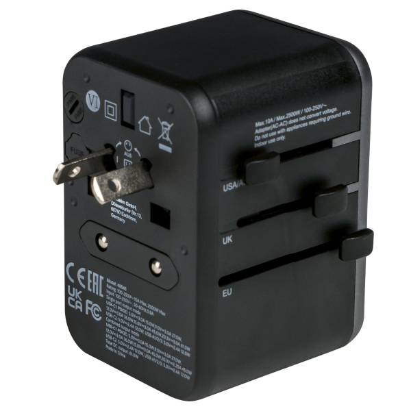 Verbatim Uni.Travel Adapt.UTA-04 USB-C 61W 2xUSB-C 3xUSB-A  49546