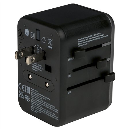 Verbatim Uni.Travel Adapt.UTA-04 USB-C 61W 2xUSB-C 3xUSB-A  49546