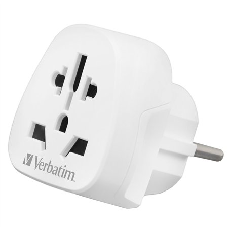 Verbatim World to Europa Travel adatt. Plug, weiß WTEU-02 49549