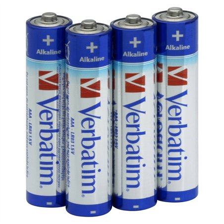 10x4 Verbatim batterie alcaline Micro AAA LR 03            49920