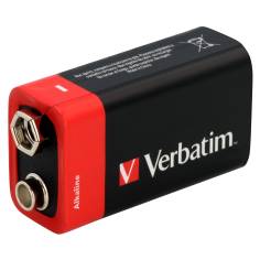 10x1 Verbatim batteria alcalina 9V-Block 6 LR 61           49924 2