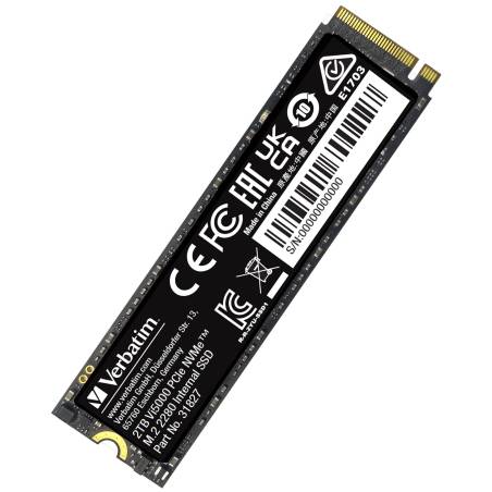 Verbatim Vi5000 M.2 SSD      2TB PCIe4 NVMe                 31827