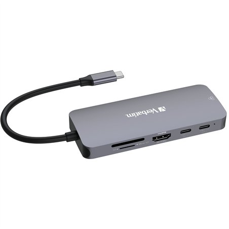 Verbatim USB-C Pro Multiport Hub 9 Port CMH-9               32152