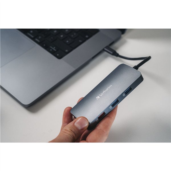Verbatim USB-C Pro Multiport Hub 9 Port CMH-9               32152
