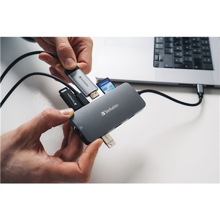 Verbatim USB-C Pro Multiport Hub 9 Port CMH-9               32152