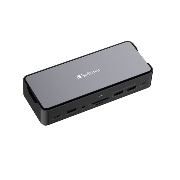 Verbatim USB-C Pro Docking Stat. 15 Port con 256GB SSD 32174