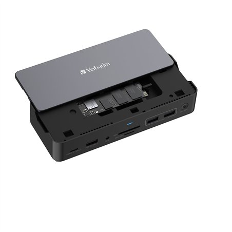 Verbatim USB-C Pro Docking Stat. 15 Port con 256GB SSD 32174