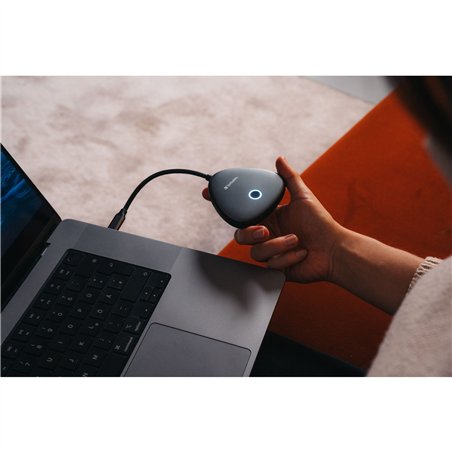 Verbatim Share My Screen USB-C Wireless Displ. Ad. 4K/Hub 32147
