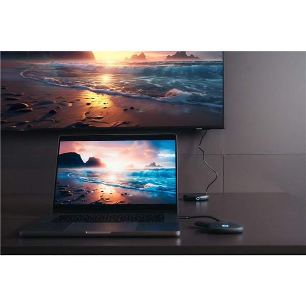 Verbatim Share My Screen USB-C Wireless Displ. Ad. 4K/Hub 32147