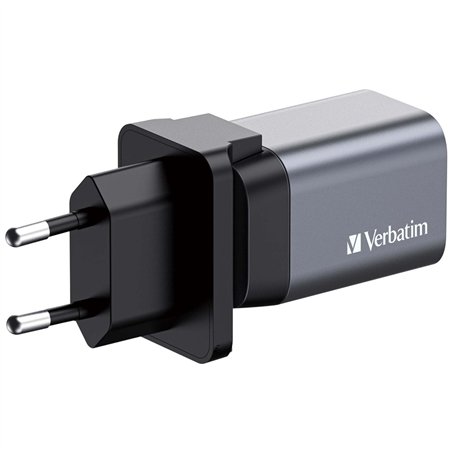 Verbatim GNC-35 GaN Charger 34W 1xUSB-C PD, 1xUSB-A QC 3.0 32200