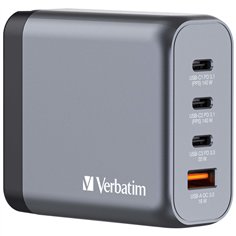 Verbatim GNC-140 GaN Charg. 140W 3xUSB-C PD, 1xUSB-A QC 3.0 32203