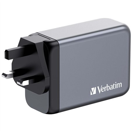 Verbatim GNC-240 GaN Charg. 240W 3xUSB-C PD, 1xUSB-A QC 3.0 32205