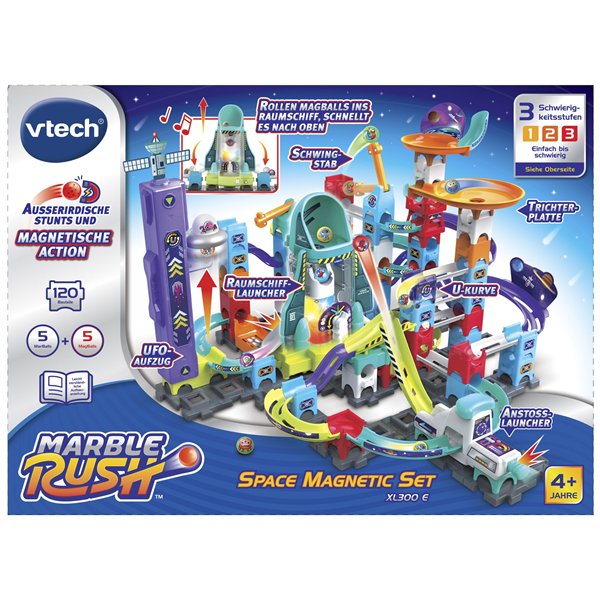 VTech Marble Rush - Space Magnetic Set XL 300 E