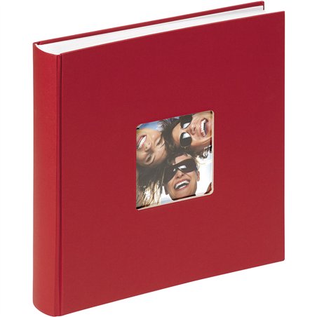 Walther Fun rosso 30x30 100 pagine Buchalbum FA208R