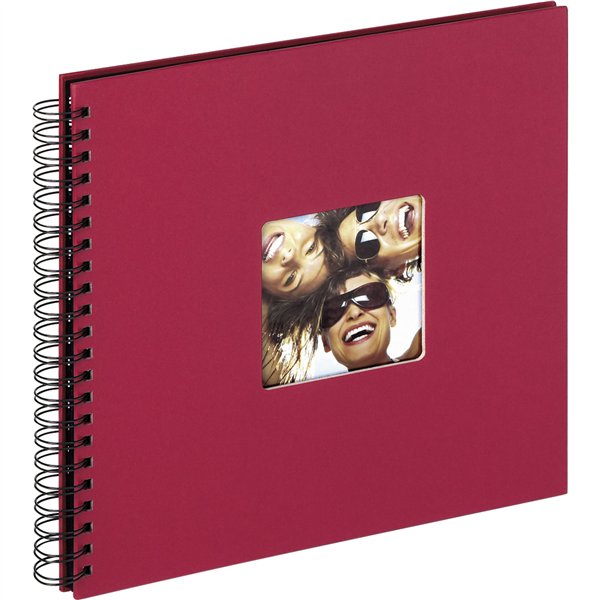 Walther Fun rosso spirale 30x30 50 nero pagine SA110R