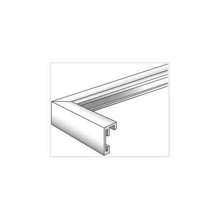 Walther Chair   DIN A4   21x29,7 aluminio argento AJ130S