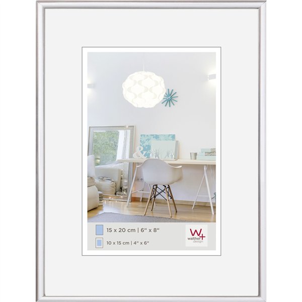 Walther New Lifestyle      15x20 plastica argento KV520S