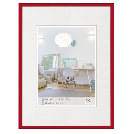 Walther New Lifestyle      30x40 plastica rosso KV040R