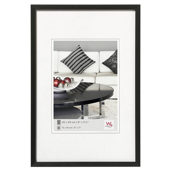 Walther Chair              20x30 aluminio nero AJ030B