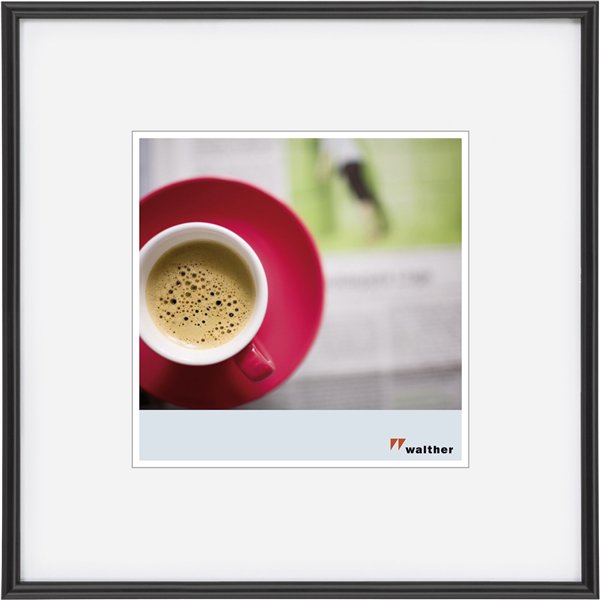 Walther Galeria            40x40 plastica nero KB440H