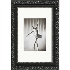 Walther Barock             30x40 legno nero-argento CR040B