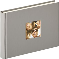 Walther Fun grigio 22x16 40 pagine Buchalbum FA207X